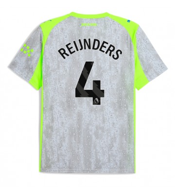 Manchester City Tijjani Reijnders #4 Replika Tredjetrøje 2025-26 Kortærmet